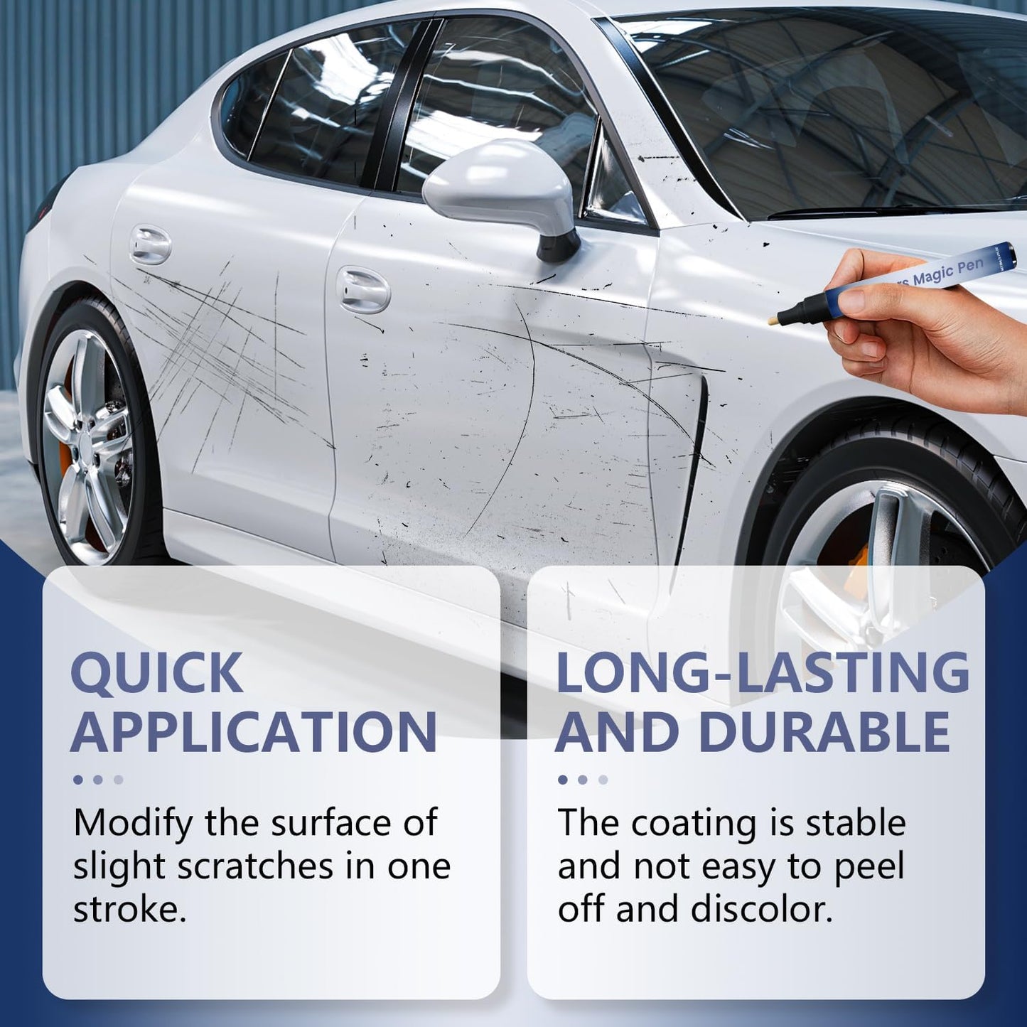 All Cars Magic Pen, Car Scratch Repair Pen Set, Magic Car Scratch Removal Pen, M